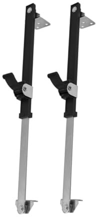 DOITOOL 2 Piezas Refuerzo Viento Las Ventanas Telescópico de Aleación de Aluminio Accesorios de Cerradura para Ventanas Abatibles Herrajes Resistentes