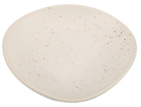Homoyoyo Plateau à Bijoux Décoratif Blanc En Céramique Organisateur De Collier Plat à Bagues Rangement Polyvalent Décoration Intérieure 5