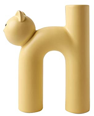 Oxxggkao Vaso da fiori a forma di H per coltura idroponica accessori per vaso per casa camera da letto dormitorio organizzatori desktop vaso in ceramica