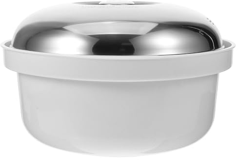 TOYANDONA Vaporiera in Plastica e Acciaio Inossidabile per Microonde per Cottura Rapida Facile da Pulire di Riso e Panini per Cucina Domestica