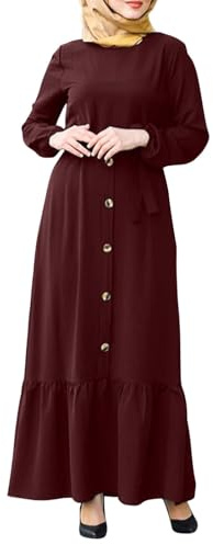 Muslimische Kleider Damen Mit Kopftuch Gebetskleidung Für Frauen Abaya Muslim Langer Hijab Langarm Islamische Kleider Ganzkörper Maxi Kleidung Robe Gebetskleid Für Ramadan Arabische Kleidung