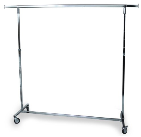 GERSO Professioneller Reiserollständer Breite 150-240cm Klappmechanismus Kleiderständer mit seitlichen Auszügen