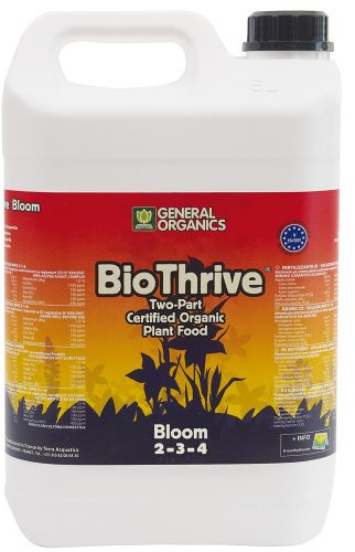 Flüssiger Bio Volldünger GHE BioThrive Bloom Blütephase (5L)