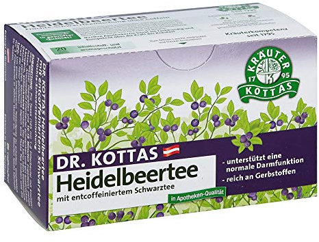 Hecht-Pharma GmbH Heidelbeertee Filterbeutel 20 Stück