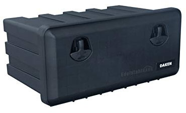 LKW Staukasten aus Kunststoff 750x350x450mm 65 Liter, Edelstahlhaus, Werkzeugkasten, Unterbaubox für Nutzfahrzeuge Anhänger, Staubox, Werkzeugkiste, Daken Just, Daken J065
