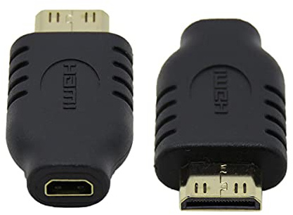 chenyang Micro HDMI zu Mini HDMI Konverter für Tablet Handy Typ-C-Buchse für Tablet