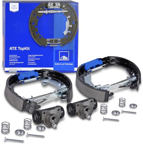 1x Bremsbacken Bremsbackensatz Original ATE TopKit inkl. Zubehör 2x Radbremsyzlinder hinten