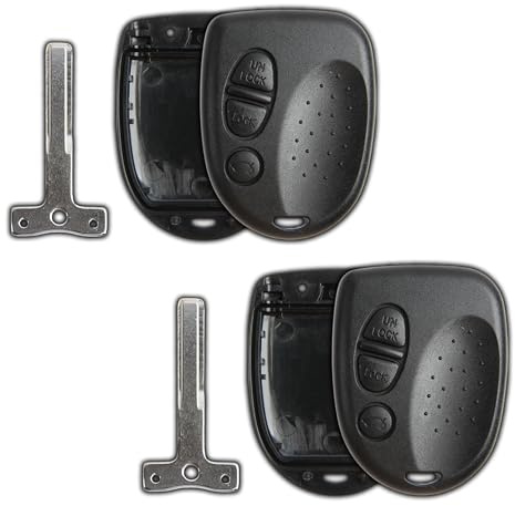 2X Remote Key Fob Cover Shell Case for 2004-2006 Pontiac (QQY8V00GH4001)