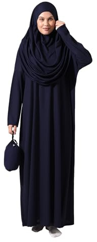 ihvan online, Muslim Dresses for Women, One-Piece Long Sleeve Islamic Prayer Dress