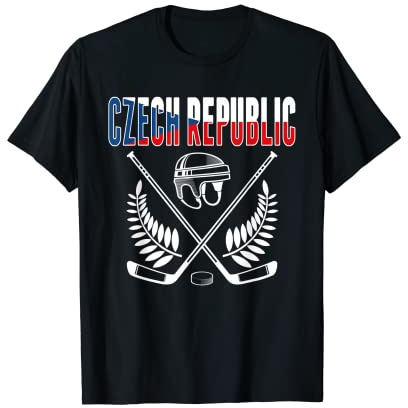 Czech Republic Ice Hockey Fans Jersey - Support Czech Hockey T-Shirt