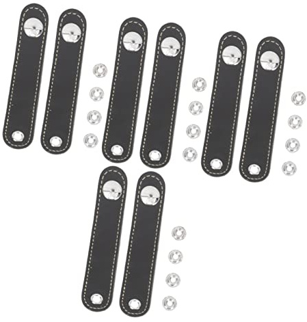 4 Sätze Riemen Mit Ziehharmonika-schnalle Akkordeon Balg Gürtel Reparaturzubehör Für Akkordeons Akkordeonteile Akkordeon Zubehör Einstellbar Kind Leder Verlängerungsgürtel