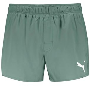 Puma Pantalones Cortos Swim para Hombre, 1P, Gris Oscuro, XL