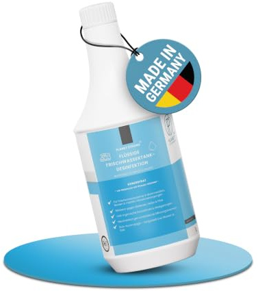 1L Frischwassertank-Reiniger für Wohnmobil & Wohnwagen – Planet Strong® zur Tankhygiene | Tankdesinfektion | Made in Germany | Flasche