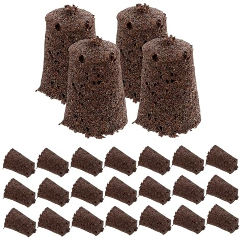 Kisangel 30piezas Sustratos Hidropónicos Turba De De Reemplazo Bloques Turba Accesorios Jardinería Hidropónico