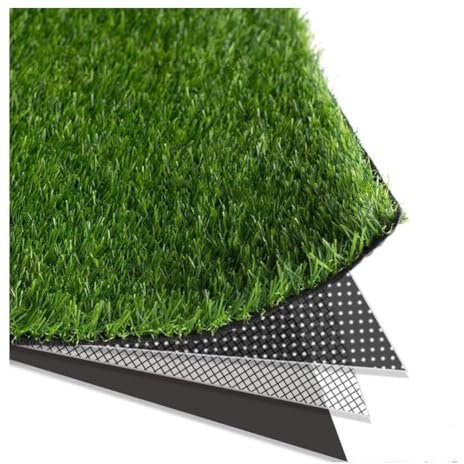 WLCNYL Rouleau de Gazon Artificiel, Tapis Artificiel d'extérieur et d'intérieur, Faux Gazon en Plastique Vert 20 mm, Tapis de Simulation pour Balcon, décoration, 2,5 x 6 m, Rouleaux de Gazon artifi