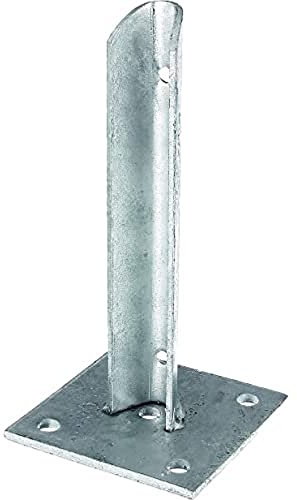 Alberts 658649 Pfostenträger | für Zaunpfosten | für Pfosten-Ø 38 mm