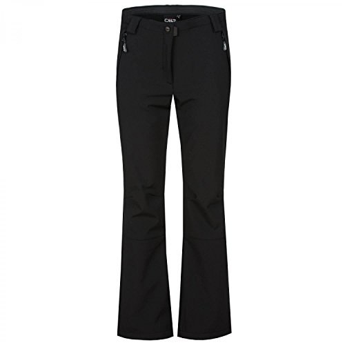 CMP Women's Softshellhose Mit Climaprotect Technologie Bottons. | Wetterschutz für jede Jahreszeit, Elastische Softshell, Weiche Innenseite, Bewegungsstark draußen