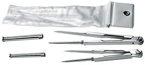 OSCULATI Compasso Ottone Cromato 140 mm