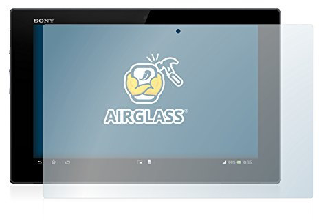 BROTECT Schutzglas für Sony Xperia Tablet Z SGP311 Schutzfolie Made in Germany Panzer Folie Glas Displayschutz [Kratzfest 9H, Anti-Fingerprint]
