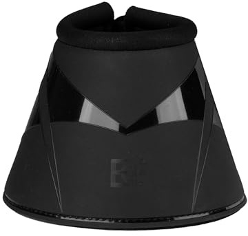 Horka Streichkappen Leder Fell, schwarz, M