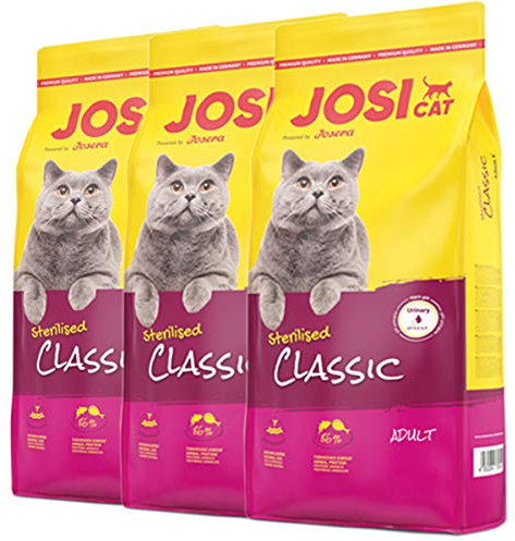 Josera 3 x 10 kg JosiCat Sterilised Classic Sparpaket