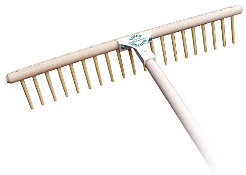 GARDEN TOOL BROTHERS Lofer Planierrechen 67 cm mit 20 Nylonzinken