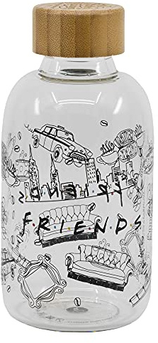 Stor Friends - Bouteille en Verre réutilisable - 620 ML