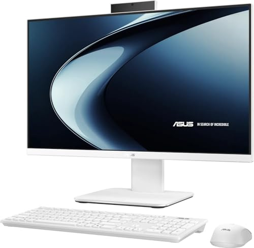 ASUS V400 AiO V470VAK All-in-One Desktop-PC | 27 FHD 16:9 Display | Intel Core i5-13420H | 8GB RAM | 512GB SSD | Intel UHD | Win11 Home | White