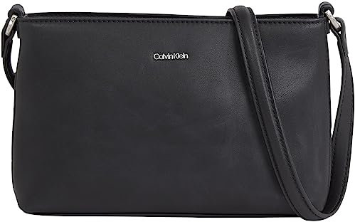 Calvin Klein Women Shoulder Bag Small, Black (Ck Black), One Size