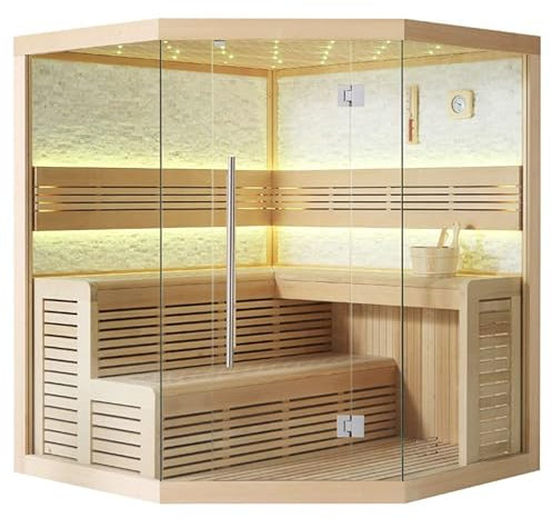 AWT KOS Sauna 1101C Hemlock/180x180/ohne Ofen