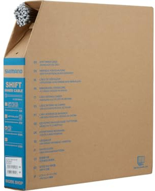 SHIMANO Nirosta Schaltzug Innenkabel, Erwachsene Unisex, Grau, 2100 mm