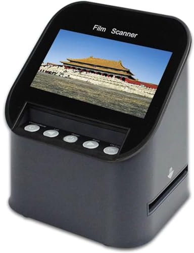 Scanner per pellicole 135, scanner per diapositive digitale da 22 MP, con ampio schermo a colori TFT da 4,3, supporta formati di pellicola (135/126KPK/110/SUPER8/pellicola positiva/pellicola negati