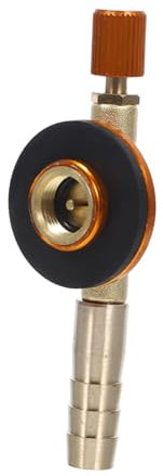 ifundom Gaskanister-ventiladapter Für Campingkocher Kompatibel Mit Propantank-eingangsventilausgang Leicht Und Tragbar Für Outdoor- Und Camping