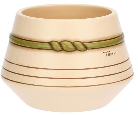 THUN Cache-Pot en céramique Moyen, céramique, Collection Sublime, 20,6 x 20,6 x 14,5 cm