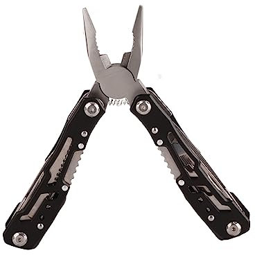 Zerodis Otros Alicates Herramientas Alicates de Múltiples Tamaño Compacto con Bloqueo de Seguridad para Acampar sobre Supervivencia Viajero de Acero Inoxidable Plegado