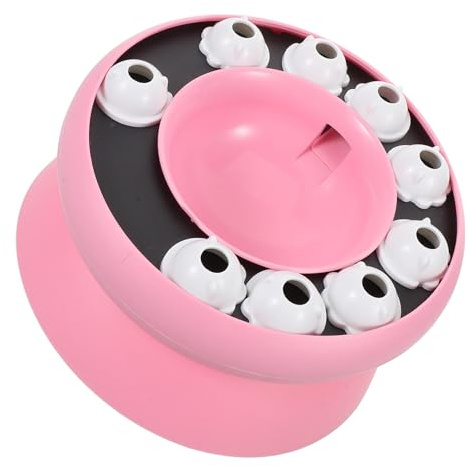 ifundom Gamelle Anti-glouton pour Chat Mangeur Lent avec Distributeur de Croquettes Interactif Favorisant la Recherche Naturelle de Nourriture