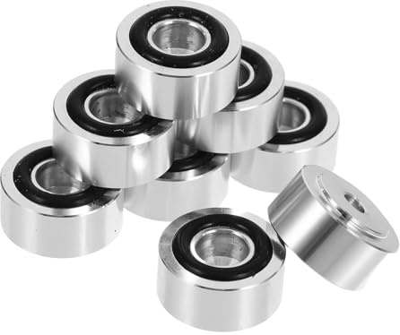 GALPADA 8 Piezas Pies para Altavoces Amortiguación Base Protectora para Amplificadores de Pads Antideslizantes para Minimizar Vibraciones y Proteger Superficies