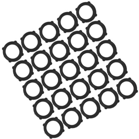 NOLITOY 50 pièces Rondelles Caoutchouc pour Tuyau de Jardin Joints Détanchéité O Ring Rondelles Détanchéité Étanches Accessoires de Réparation pour Tuyau Darrosage