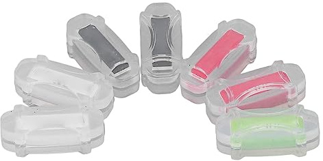 AKLOSIPY Amortiguadores de Vibración de Raqueta de Tenis de 7 Piezas para Mejorar la Absorción de Impactos y el Rendimiento en Tipos de Raquetas