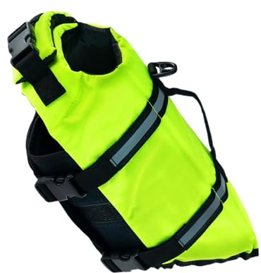 Schwimmweste für Hunde, verstellbar, professionelle Sicherheitsweste für Haustiere, für Wassersport und Kajakfahren, Stoff mit Auftrieb, sichere Passform für Pool-Dock und Spaß