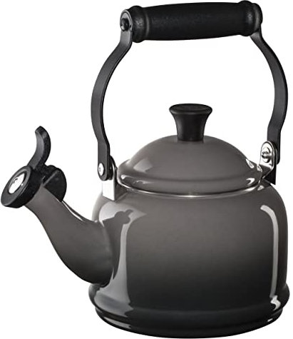 LE CREUSET Q9401-7F Kettle Demi-Wasserkocher, Kohlenstoffstahl, Auster