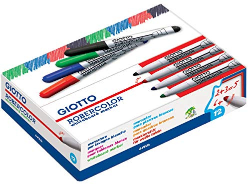 Giotto Robercolor Whiteboard Marker Maxi, rund spets 5–7 mm, röd