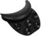 Repose Nuque de Bassin de Shampooing, Shampooing en Silicone Repose-Cou Coussin Salon de Coiffure Lavabo Outil (Noir)