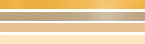 Heyda Set di strisce pieghevoli per stelle gelate, 1,5 x 45 cm, colore: oro