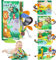 BBWOO Baby Spielzeug 0 3 6 Monate,Babybuch Quiet Book knisterbuch stoffbuch fühlbuch Baby Buch Kinderwagen Spielzeug Kette sensorik Spielzeug für Baby Geschenk Junge mädchen