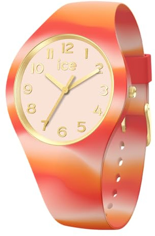 Ice-Watch - ICE tie and dye Sunrise - Montre rose pour femme avec bracelet en plastique