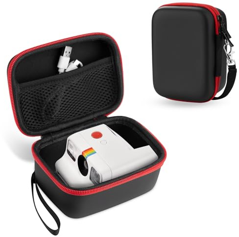 TUNYINSH Étui de voyage rigide de rechange pour Polaroid Go/Go 2 Instant Mini Camera (9035), Noir , Rangement