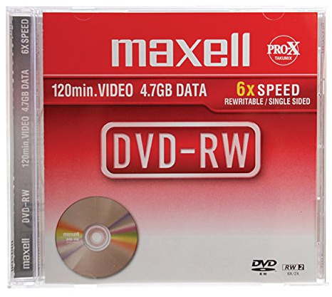 Maxell MAX-DMW44JC - DVD+RW vírgenes