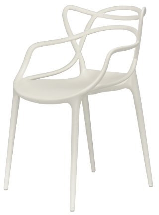 Kartell, Sedia Masters, Colore: Bianco