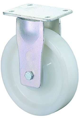 BS Rollen RR110.B15.250 Schwerlastrolle, Bockrolle, Ø 250 mm, Anschraubplatte, Kunststoffrad